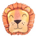 Balloon large Lion Face Foil balloon
