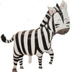 Balloon Zebra Full Shape Foil Balloon