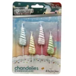 Unicorn Horn Candles Set (4pcs)