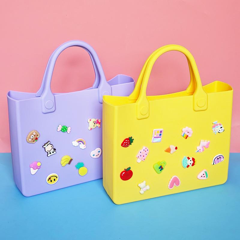 Silicon Bags With Charms